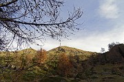 Anello dei MONTI ARETE (2227 m) e VALEGINO (2415 m da Cambrembo di Valleve il 15 novembre 2015  - FOTOGALLERY